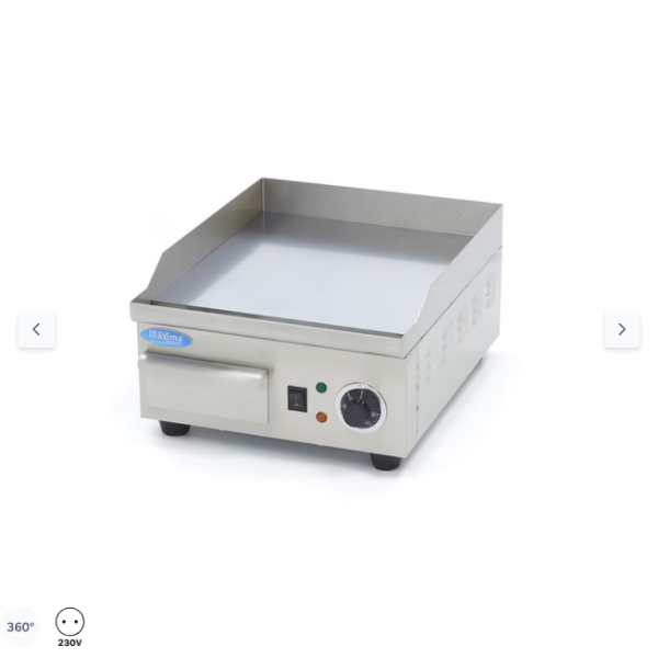  Τηγανίτα Smooth 36cm - Πλάκα χρωμίου